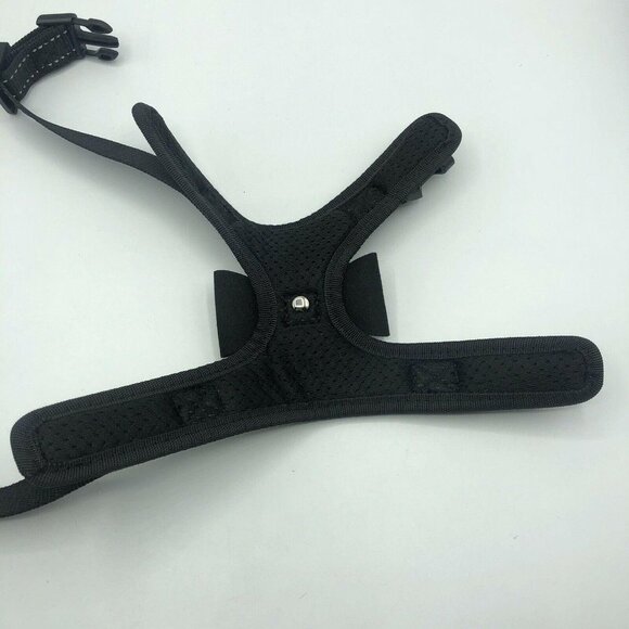 3/$30  Rhinestone Dog Harness Reflective Bling Nylon Dog Vest with Sparkly Bow - Picture 3 of 11